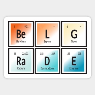 Element of Belgrade Sticker
